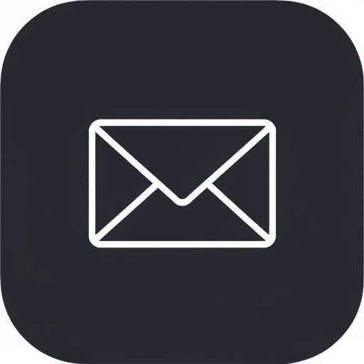 Un'icona di una busta da lettera che simboleggia un contatto via email