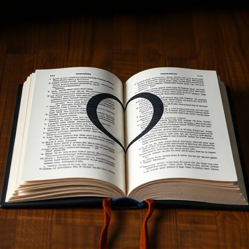 Un libro aperto con un simbolo di copyright